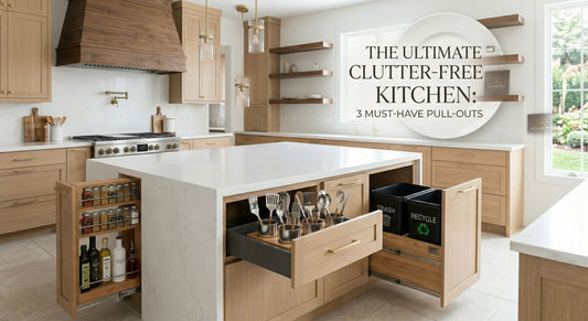 Maximize Kitchen Space: 3 Must-Have Pull-Out Organizers