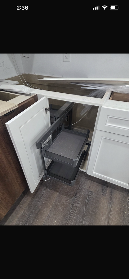 Pull Out Basket - Frameless Cabinet