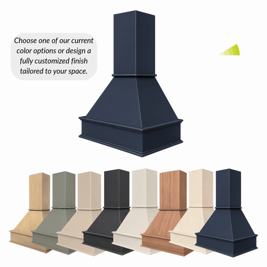 Signature Wood Range Hood - Custom Color