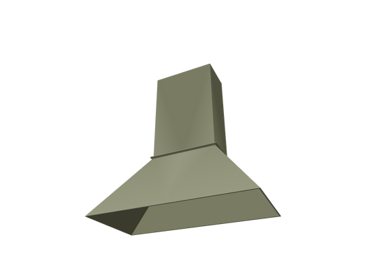 Euro Wood Range Hood