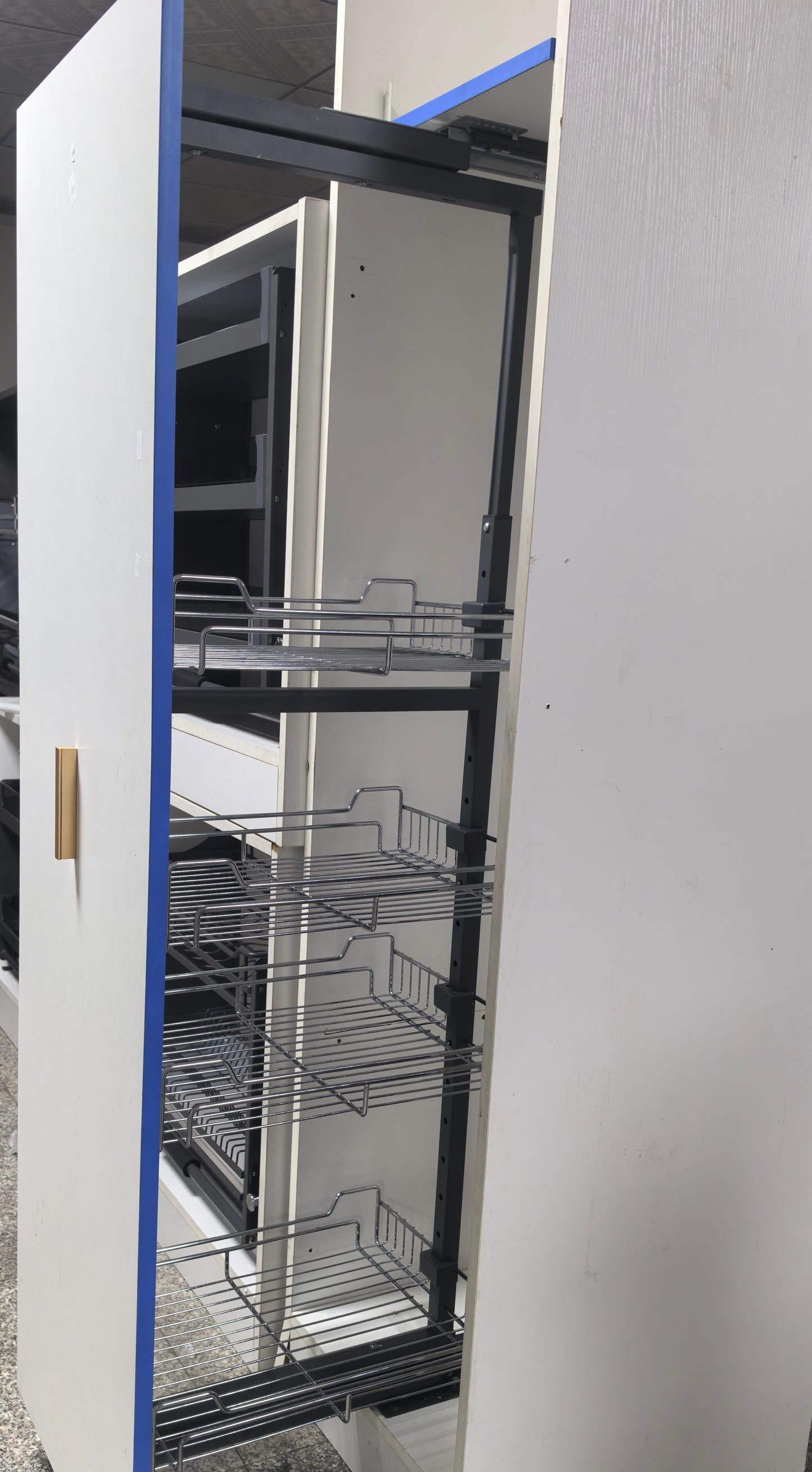 Pantry Roll Out - Frameless Cabinet