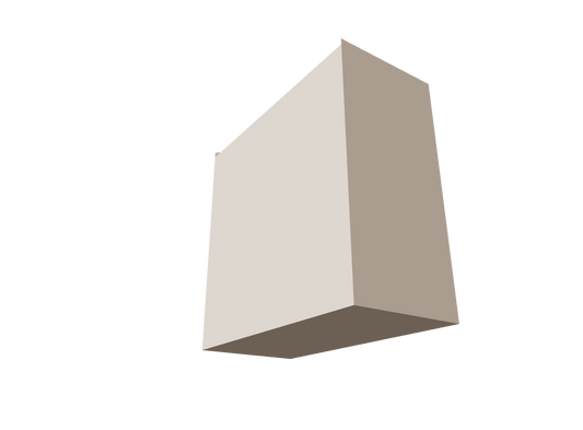Straight Wood Range Hood