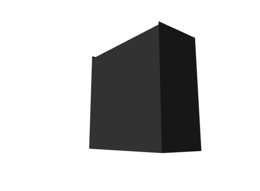 Straight Wood Range Hood