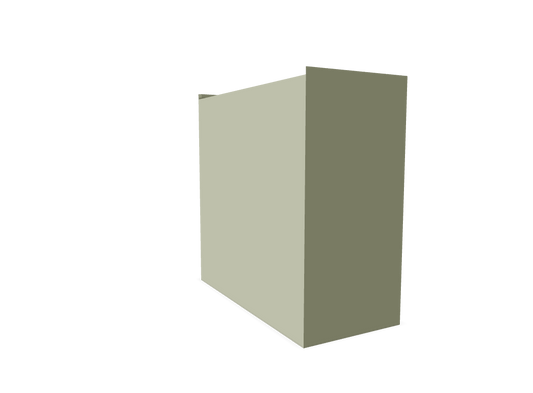 Straight Wood Range Hood